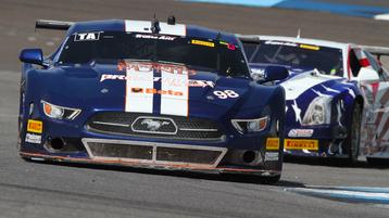 Ernie Francis, Jr., leads second practice session at Indianapolis Motor Speedway